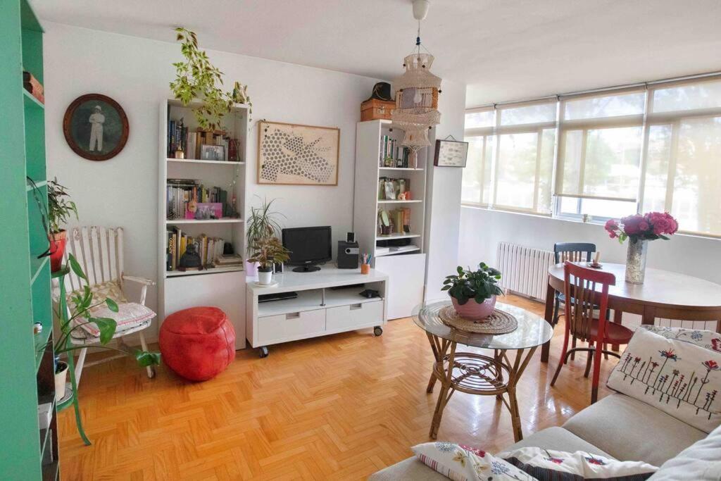 Apartamento Piso Centrico, Bonito, Acogedor, Aire Acondicionado Y Piscina Enfrente De Casa Madrid Exterior foto